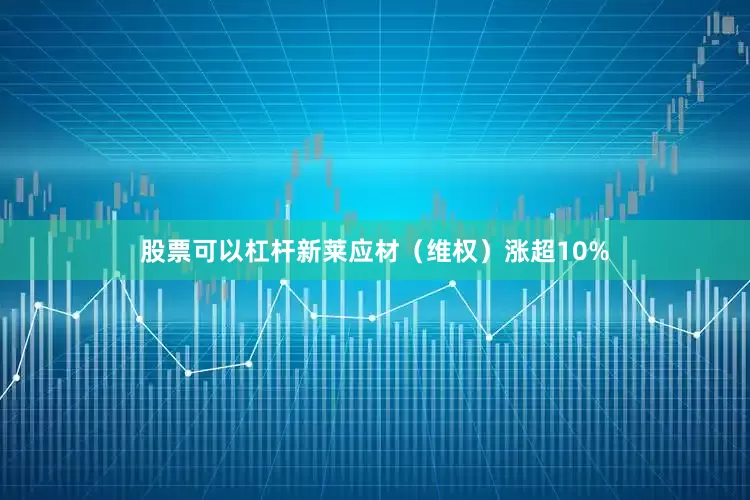 股票可以杠杆新莱应材（维权）涨超10%